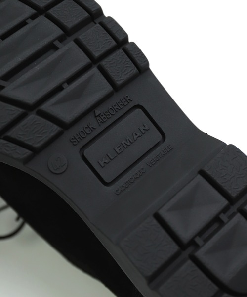 KLEMAN（クレマン）の「[KLEMAN] PADROR VV (パドロール スエード)（モカシン/デッキシューズ・メンズ・ブラック・43/42/41/40）」の21枚目の写真