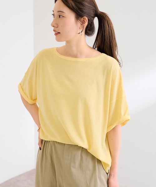 FRAMeWORKドライタッチコットンS/S-Tee2 ドライタッチコットンS/S-Tee（Tシャツ／カットソー