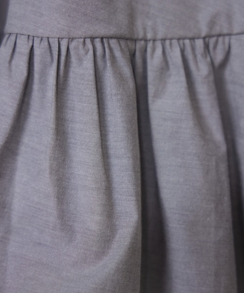 Maglie le cassetto（マーリエ ル カセット）の「ティアードドッキングカットソー（Tシャツ/カットソー・レディース・ブラック/オフホワイト/グレー・9号/7号）」の16枚目の写真