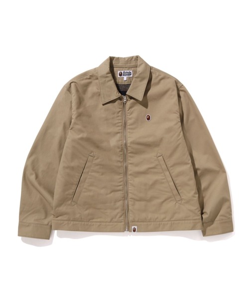 A BATHING APE(AxCVOGCv)BAPE WORK JACKET(~^[WPbg)