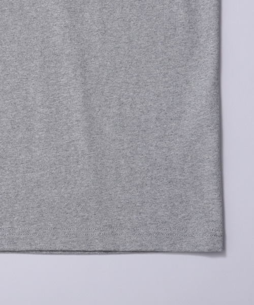 SUNFLOWER EIGHT(サンフラワーエイト)の「ルーズフィットポケットTシャツ(Tシャツ/カットソー・レディース・チャコール/グレー/ブラック/ホワイト・S/L/M)」の21枚目の写真