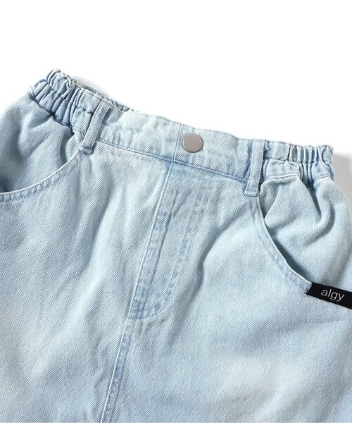 algy（アルジー）の「アシメデニムスカート（デニムスカート・キッズ・サックスブルー/グレー・MEDIUM/X-SMALL/XX-SMALL/SMALL）」の12枚目の写真