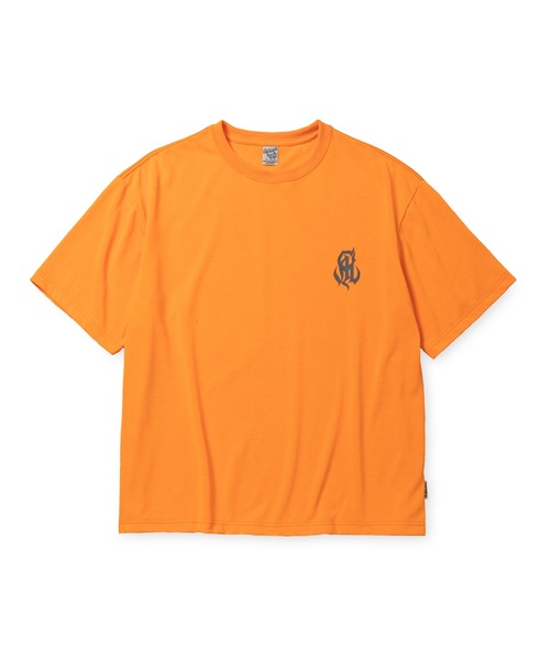 CALEE（キャリー）の「MULTI FUNCTION LOGO S/S TEE（Tシャツ/カットソー・メンズ・ブラック/ホワイト/イエロー/オレンジ・X-LARGE/LARGE/MEDIUM）」の4枚目の写真