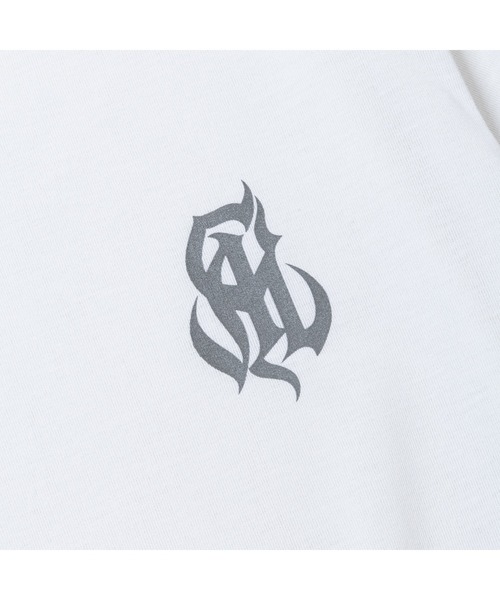 CALEE（キャリー）の「MULTI FUNCTION LOGO S/S TEE（Tシャツ/カットソー・メンズ・ブラック/ホワイト・X-LARGE/LARGE/MEDIUM）」の5枚目の写真