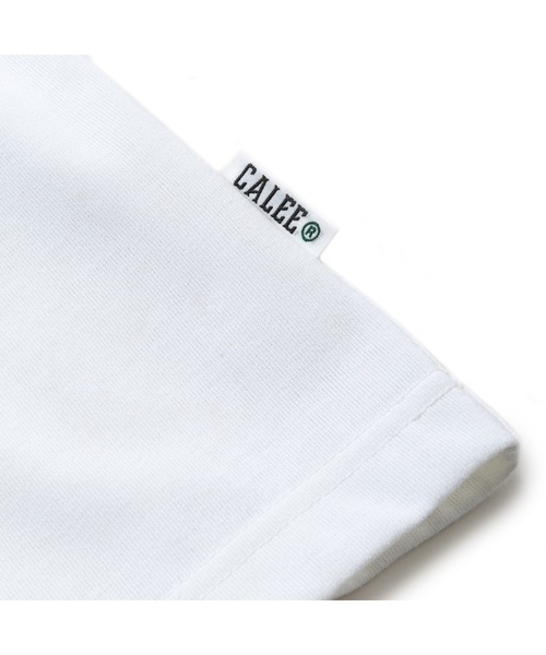 CALEE（キャリー）の「MULTI FUNCTION LOGO S/S TEE（Tシャツ/カットソー・メンズ・ブラック/ホワイト・X-LARGE/LARGE/MEDIUM）」の6枚目の写真