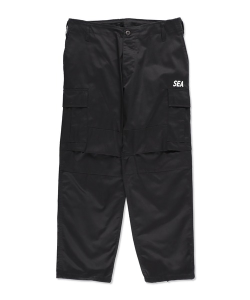 WIND AND SEA（ウィンダンシー）の「MILITARY CARGO PANTS（カーゴパンツ・メンズ・ブラック/タイガーカモ/ウッドランド/オリーブ・M/L/XL）」の2枚目の写真