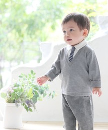 Aenak （アエナック）の「Aenak フォーマルVネックスーツ 2点セット（その他ベビーウェア）」