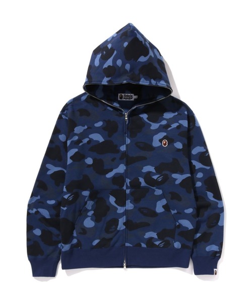 ONE POINT COLOR CAMO CROPPED FULL ZIP HOODIE（パーカー）｜A