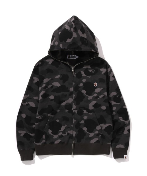 ONE POINT COLOR CAMO CROPPED FULL ZIP HOODIE（パーカー）｜A