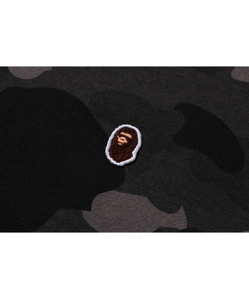 A BATHING APE(アベイシングエイプ)の「ONE POINT COLOR CAMO CROPPED FULL ZIP HOODIE(パーカー・メンズ・ブラック/パープル/ネイビー・XX-LARGE/SMALL/LARGE/X-LARGE/MEDIUM)」の7枚目の写真