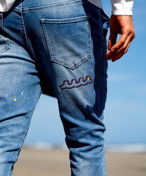 muta marine(ムータ・マリン)の「muta MARINE×CHORD/ムータマリン×コード/別注イージーパンツ_VL5(その他パンツ・メンズ・ブルー/ホワイト・0/4/3/2/1)」の16枚目の写真