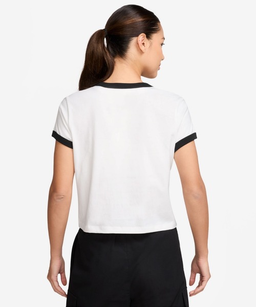 【入手困難】ナイキ NIKE バイシクル リンガーTシャツ #940 NIKE ナイキ Tシャツ 半袖 レディース L NSW OPP1 リンガー 半袖