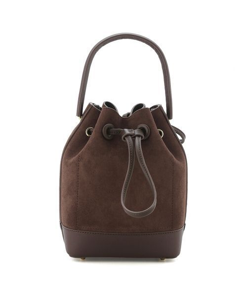 FRAY I.D（フレイアイディー）の「スエードリボンバッグ（ショルダーバッグ・レディース・ブラウン・F）」の8枚目の写真