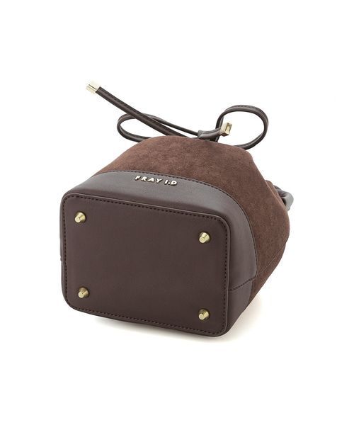 FRAY I.D（フレイアイディー）の「スエードリボンバッグ（ショルダーバッグ・レディース・ブラウン・F）」の11枚目の写真
