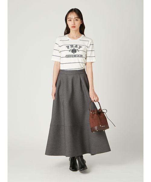 FRAY I.D（フレイアイディー）の「スエードリボンバッグ（ショルダーバッグ・レディース・ブラウン・F）」の15枚目の写真