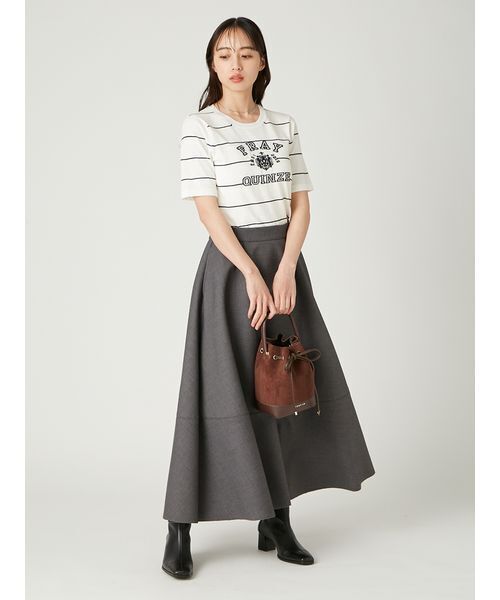 FRAY I.D（フレイアイディー）の「スエードリボンバッグ（ショルダーバッグ・レディース・ブラウン・F）」の16枚目の写真