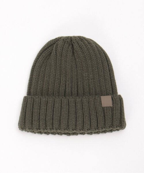ikka（イッカ）の「ワイドリブニットワッチ（ニットキャップ/ビーニー・メンズ・ライム/ブラック/グレー/チャコールグレー/オフホワイト・FREE）」の21枚目の写真