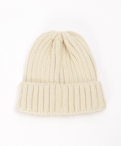 ikka（イッカ）の「ワイドリブニットワッチ（ニットキャップ/ビーニー・メンズ・ライム/ブラック/グレー/チャコールグレー/オフホワイト・FREE）」の10枚目の写真