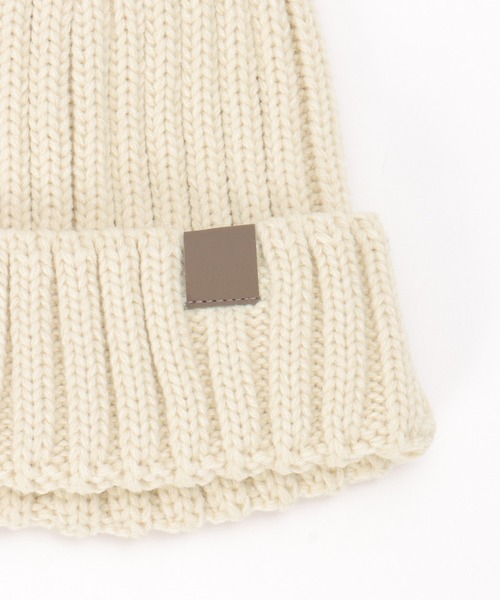 ikka（イッカ）の「ワイドリブニットワッチ（ニットキャップ/ビーニー・メンズ・ライム/ブラック/グレー/チャコールグレー/オフホワイト・FREE）」の11枚目の写真