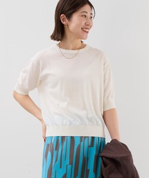 ハーフスリーブニット〈アンサンブル対応〉