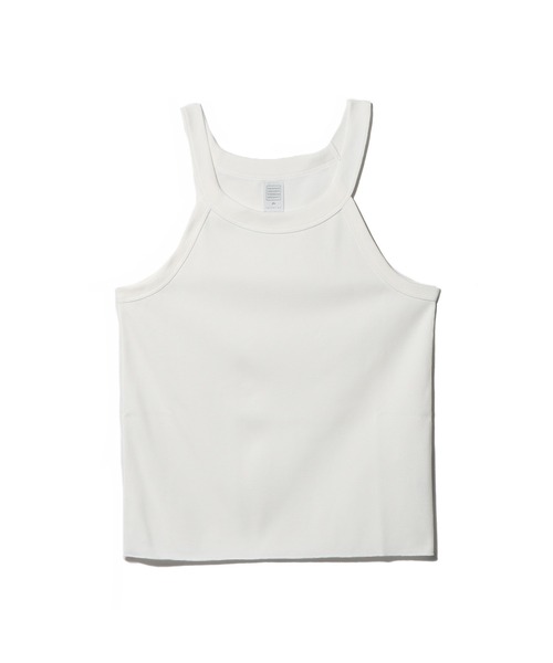 ESTNATION(エストネーション)の「GOOD PEOPLE GOOD STITCHING GOOD PRODUCT for ESTNATION / オーガニックコットン タンクトップ(タンクトップ・レディース・ブラウン/レッド/ネイビー/オフホワイト・FREE)」の2枚目の写真