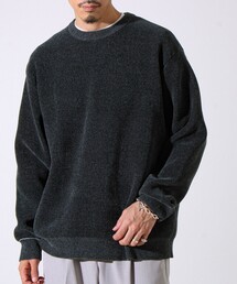 GLOSTER | 【昨年人気アイテム再登場！チクチクしないニット】モールダブルフェイス プルオーバーニット(ニット/セーター)