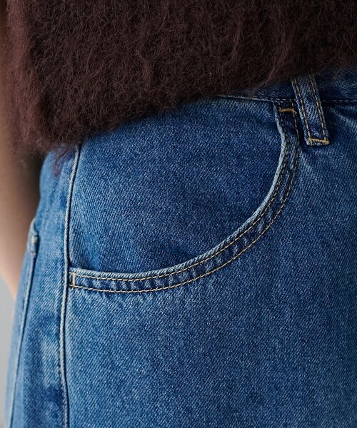 DISCOAT（ディスコート）の「ライトオンスデニムワイドパンツ（デニムパンツ・レディース・ブラック/ブルー・SMALL/MEDIUM/LARGE）」の20枚目の写真