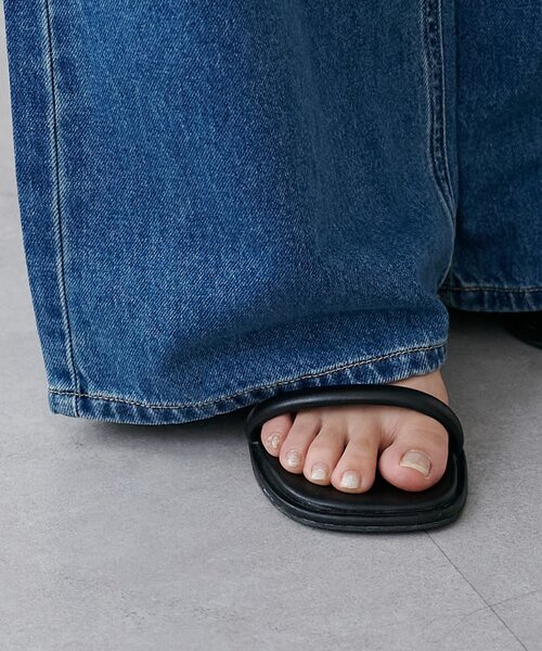 DISCOAT（ディスコート）の「ライトオンスデニムワイドパンツ（デニムパンツ・レディース・ブラック/ブルー・SMALL/MEDIUM/LARGE）」の21枚目の写真