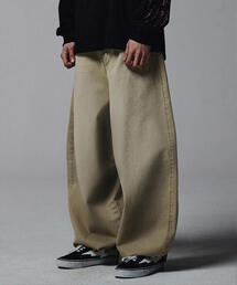 NOT4NERD（ノットフォーナード）の「NOT4NERD/ノットフォーナード/Extra Wide Balloon Pants（デニムパンツ）」
