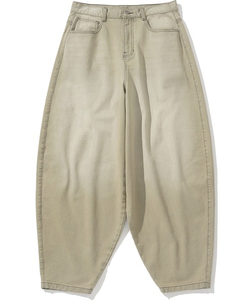 NOT4NERD(ノットフォーナード)の「NOT4NERD/ノットフォーナード/Extra Wide Balloon Pants(デニムパンツ・メンズ・ブルー/ブラック/ベージュ/カーキ・XL/L/M)」の6枚目の写真