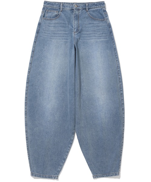 NOT4NERD(ノットフォーナード)の「NOT4NERD/ノットフォーナード/Extra Wide Balloon Pants(デニムパンツ・メンズ・ブルー/ブラック/ベージュ/カーキ・XL/L/M)」の7枚目の写真