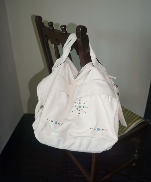 セール】Three-Way Stud Twill Bag（ショルダーバッグ）｜SCULPTOR