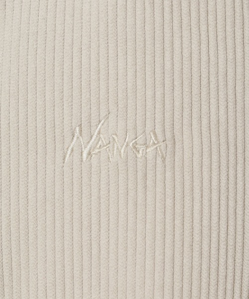NANGA（ナンガ）の「CORDUROY SHORT DOWN JACKET W/コーデュロイショートダウンジャケット (ウィメンズ)（ダウンジャケット/コート・レディース・ブラック/アイボリー/キャメル/カーキ・L/S/M）」の20枚目の写真