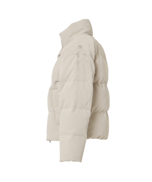 NANGA（ナンガ）の「CORDUROY SHORT DOWN JACKET W/コーデュロイショートダウンジャケット (ウィメンズ)（ダウンジャケット/コート・レディース・ブラック/アイボリー/キャメル/カーキ・L/S/M）」の15枚目の写真