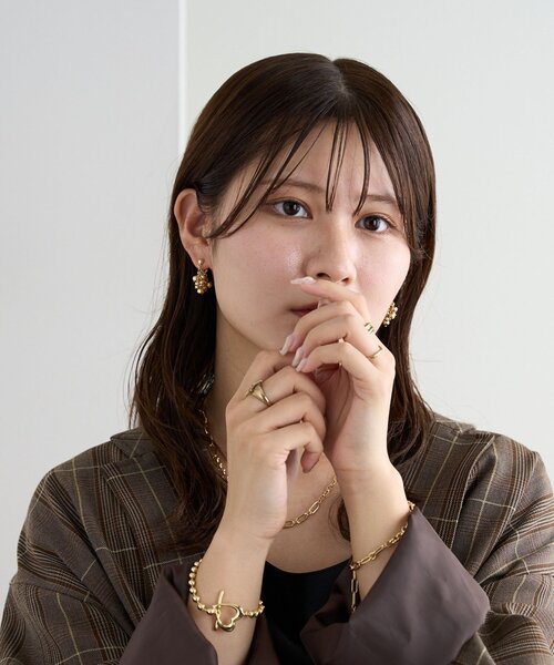 DISCOAT（ディスコート）の「【GOLDY】ツブツブピアス（ピアス（両耳用）・レディース・ゴールド/シルバー・FREE）」の7枚目の写真