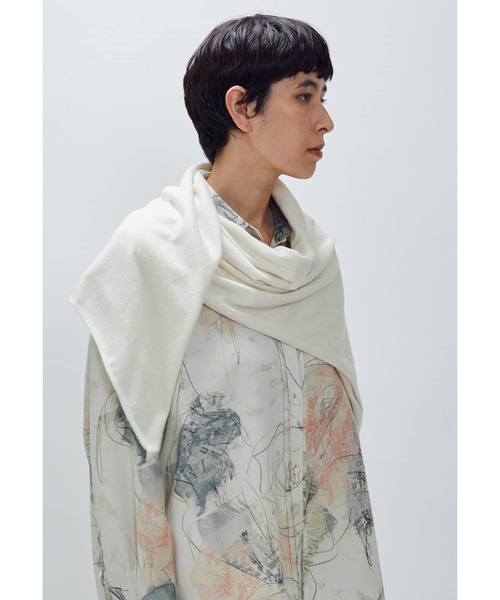 セール】＜THROW (スロー)＞スクエアスカーフ（ストール/ショール