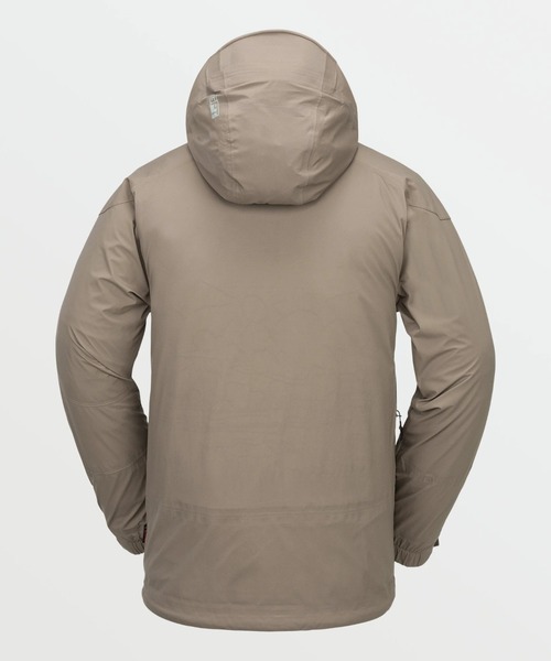 VOLCOM(ボルコム)の「【VOLCOM/ボルコム】 Mens Guch Stretch Gore Jacket /ゴアテックスストレッチスキースノーボードジャケット(その他アウター・メンズ・ベージュ系その他・MEDIUM/LARGE/X-LARGE)」の2枚目の写真