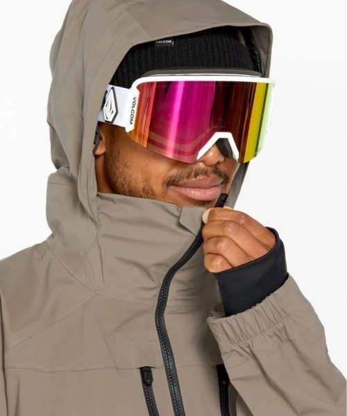 VOLCOM(ボルコム)の「【VOLCOM/ボルコム】 Mens Guch Stretch Gore Jacket /ゴアテックスストレッチスキースノーボードジャケット(その他アウター・メンズ・ベージュ系その他・MEDIUM/LARGE/X-LARGE)」の5枚目の写真