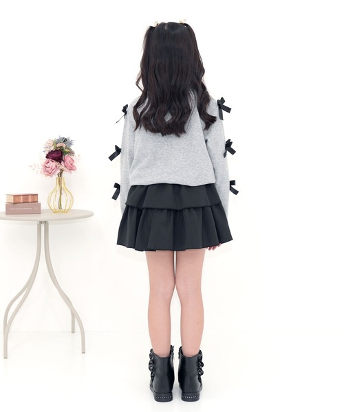 Bee des Bee（ビーデスビー）の「フリルスカート（スカート・キッズ・ピンク/ブラック・110cm/100cm/150cm/140cm/130cm/120cm）」の12枚目の写真