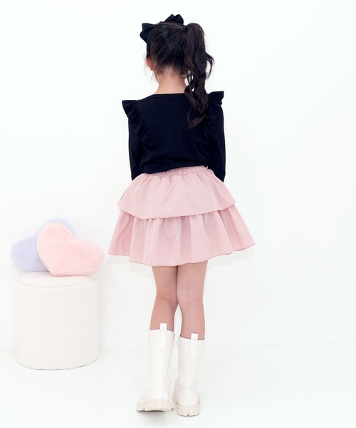 Bee des Bee（ビーデスビー）の「フリルスカート（スカート・キッズ・ピンク/ブラック・110cm/100cm/150cm/140cm/130cm/120cm）」の17枚目の写真