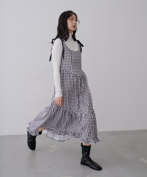 ＊レア＊Bonjour Diary＊コラボ＊ワンピース＊チェック ビックリボンチェック柄ワンピース – BUNNY APARTMENT
