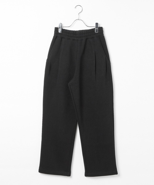 GLOBAL WORK（グローバルワーク）の「タックダンボールスウェットパンツ/AND YUA ANY/579665（スウェットパンツ・キッズ・グレー/ブラック・MEDIUM/SMALL）」の3枚目の写真