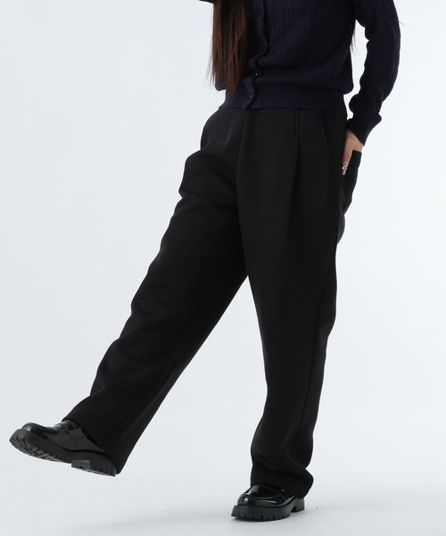 GLOBAL WORK（グローバルワーク）の「タックダンボールスウェットパンツ/AND YUA ANY/579665（スウェットパンツ・キッズ・グレー/ブラック・MEDIUM/SMALL）」の13枚目の写真