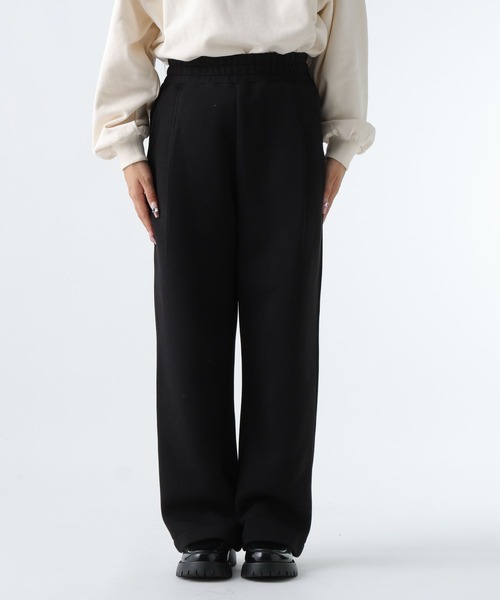 GLOBAL WORK（グローバルワーク）の「タックダンボールスウェットパンツ/AND YUA ANY/579665（スウェットパンツ・キッズ・グレー/ブラック・MEDIUM/SMALL）」の16枚目の写真