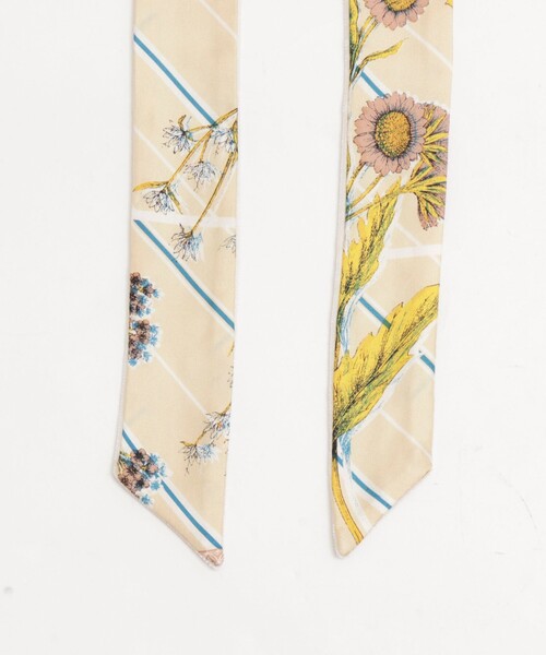 NOLLEY’S（ノーリーズ）の「【manipuri/マニプリ】ベルベット剣先ミニタイ（ネクタイ・レディース・ベージュ系その他3/グリーン系その他3・FREE）」の11枚目の写真