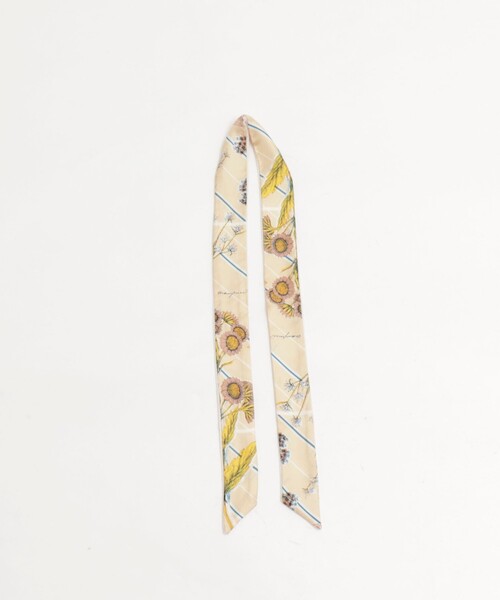 NOLLEY’S（ノーリーズ）の「【manipuri/マニプリ】ベルベット剣先ミニタイ（ネクタイ・レディース・ベージュ系その他3/グリーン系その他3・FREE）」の12枚目の写真