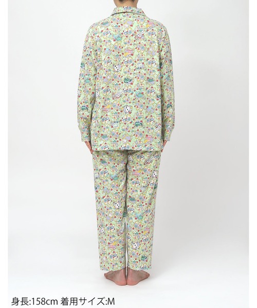 tsumori chisato SLEEP(ツモリチサト スリープ)の「綿100%(本体) パジャマ 長袖 9分丈(ルームウェア/パジャマ・レディース・ピンク系その他/グリーン系その他・M/L)」の12枚目の写真