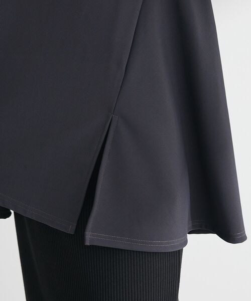 Green　Parks（グリーンパークス）の「リップルフレアベスト（ベスト・レディース・チャコールグレー/ブラック・FREE）」の17枚目の写真