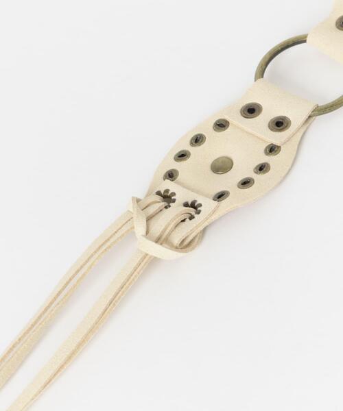 SMELLY(スメリー)の「ウエスタンコンチョベルト(ベルト・レディース・アイボリー・-)」の10枚目の写真