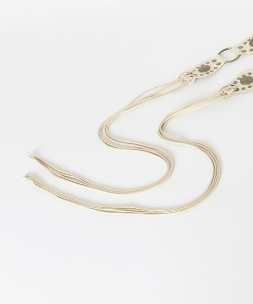 SMELLY(スメリー)の「ウエスタンコンチョベルト(ベルト・レディース・アイボリー・-)」の6枚目の写真